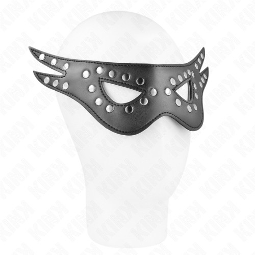 Kink Sexy Faux Leather Mask Model 1