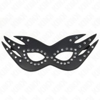 Kink Faux Leather Studded Mask Model 3