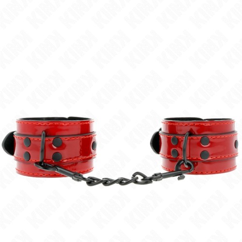 Kink Dark Red Wrist Cuffs 23x5cm