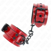 Kink Dark Red Wrist Cuffs 23x5cm