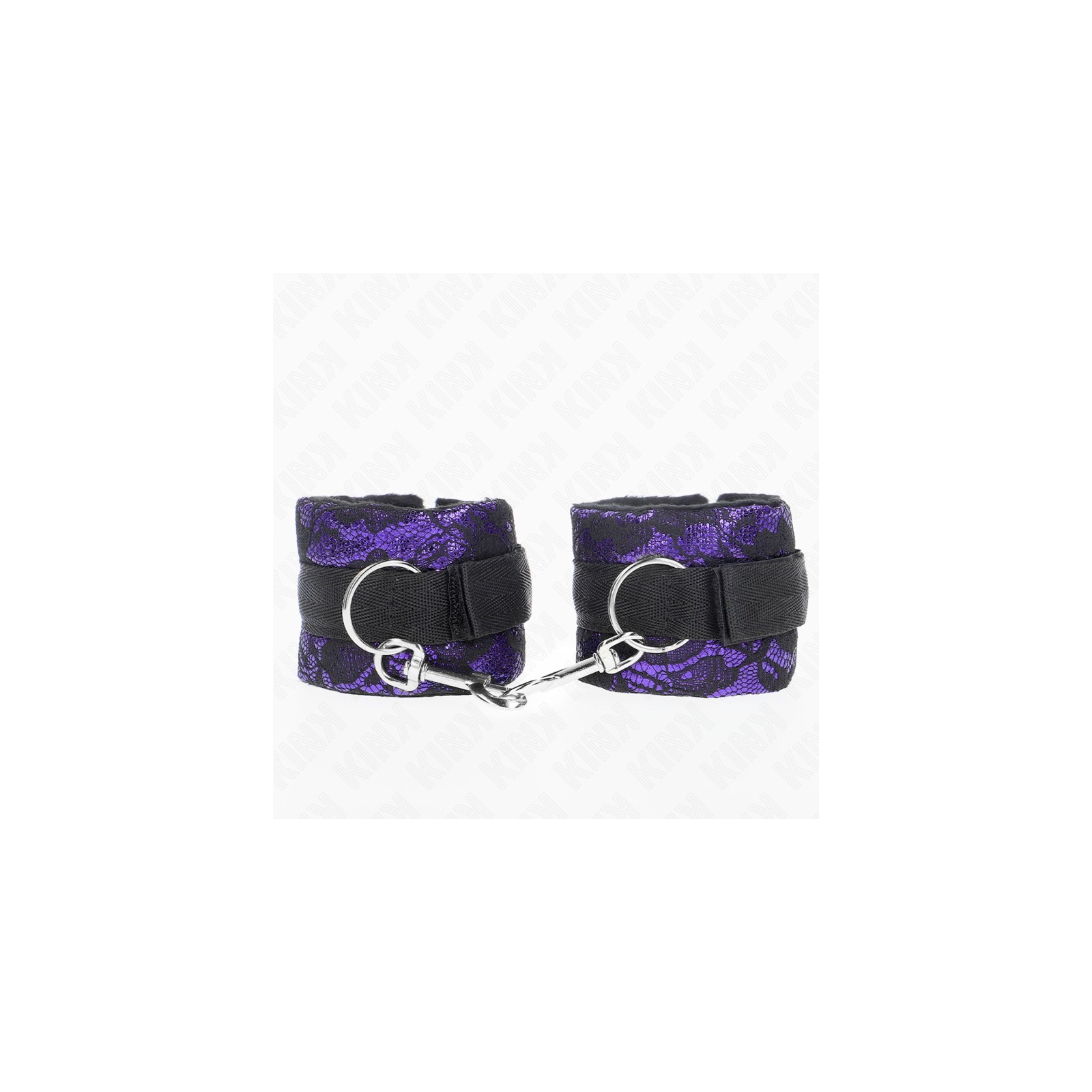 Kink Short Lace Velvet Wrist Cuffs - Style and Control