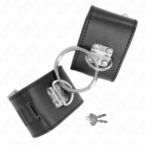 KINK Adjustable Leather Cuffs - Secure and Stylish