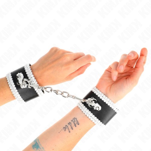 Kink Adjustable Lace Cuffs for BDSM Adventures