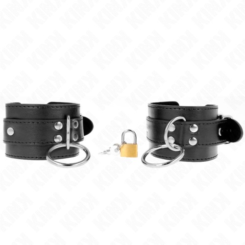 Kink Wrist Cuffs with Locking Mechanism