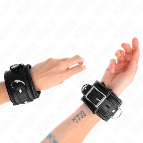 Kink Heavy Adjustable Cuffs Black