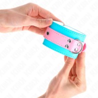 Kink - Adjustable Chic Wristbands Blue / Pink