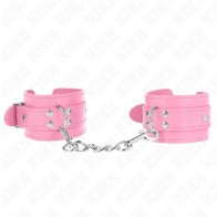 Kink Simple Wrist Cuffs Pink