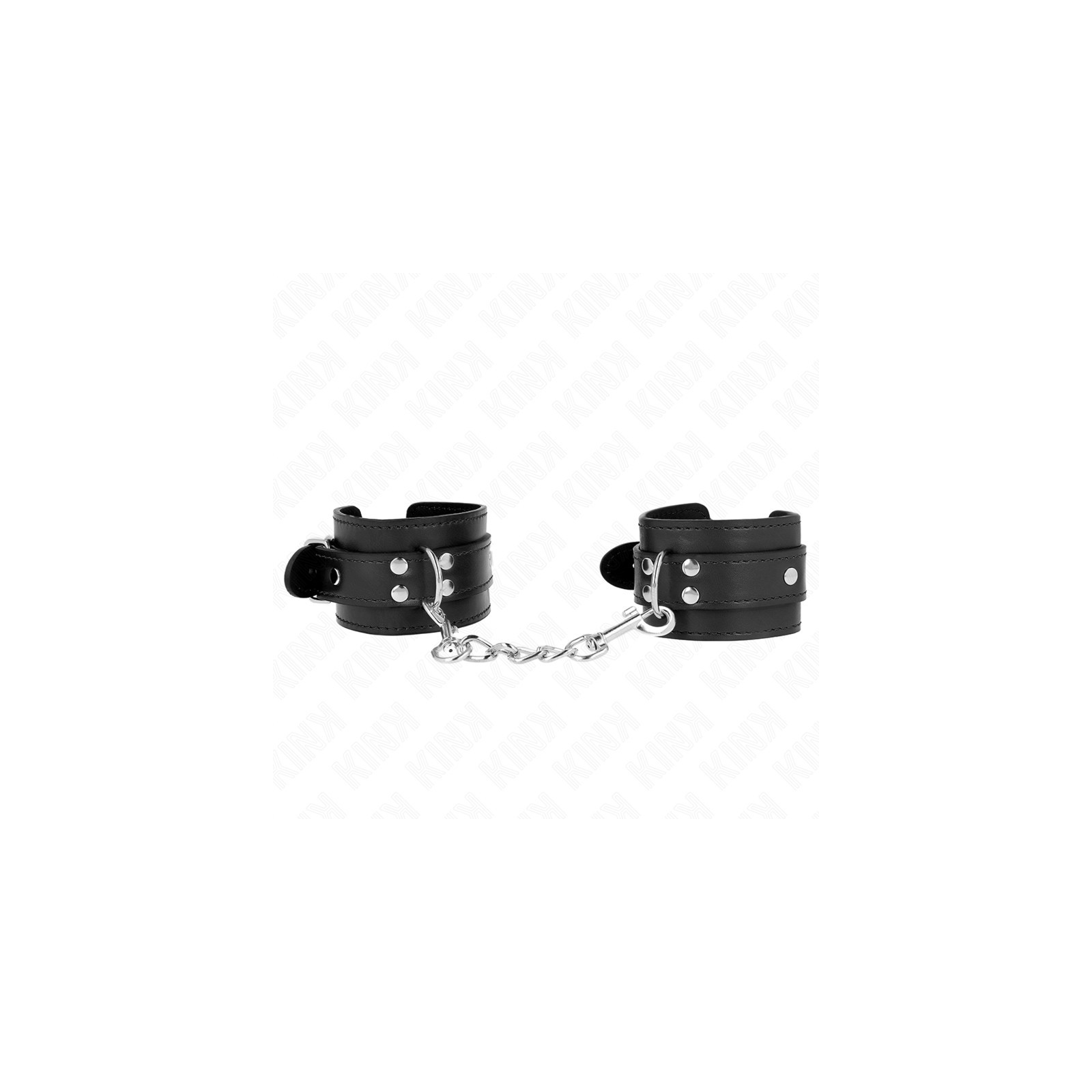 Kink Adjustable Simple Wrist Cuffs Black