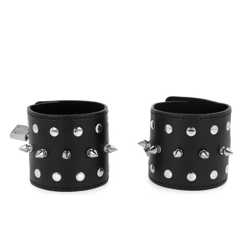 Kink Punk Style Spiked Wristbands 25 X 6 Cm