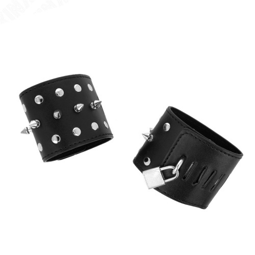 Kink Punk Style Spiked Wristbands 25 X 6 Cm