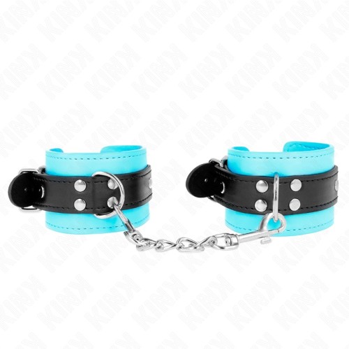 Kink Adjustable Wrist Cuffs Blue L/XL