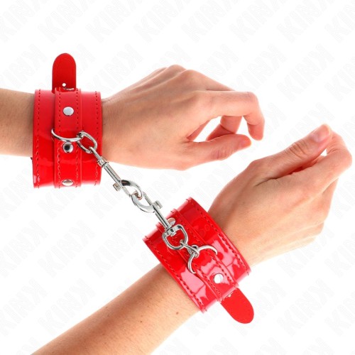 Kink Spiked Wrist Cuffs Adjustable - BDSM Essentials