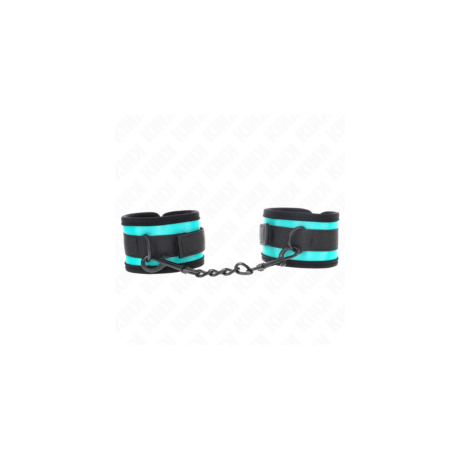 Kink Adjustable Black-Blue Wrist Cuffs - Stylish Control