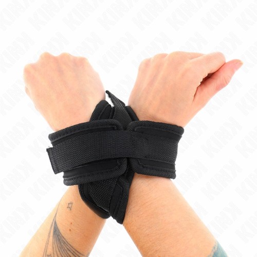 Kink Crossed Wrist Restraints for BDSM Thrills