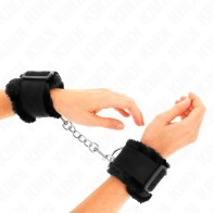 Kink - Fleece Lined Adjustable Cuffs Black