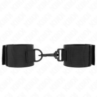 Kink Nylon Handcuffs Black