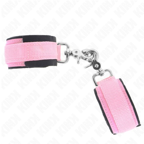 Kink Muñequeras Neopreno - Ajustables Rosa