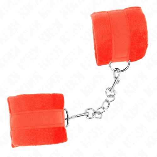 Kink Beginner Wrist Restraints Red