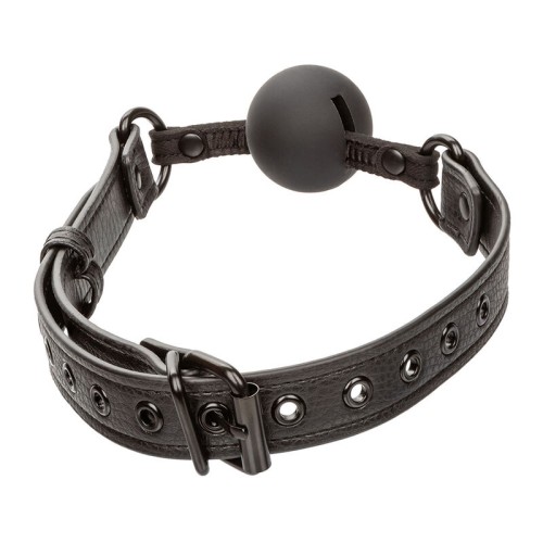 Nocturnal Silicone Ball Gag Black