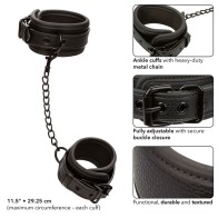 Nocturnal Adjustable Ankle Cuffs for Bondage