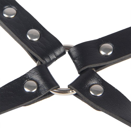 Sublime Bondage Handcuffs with Belt One Size