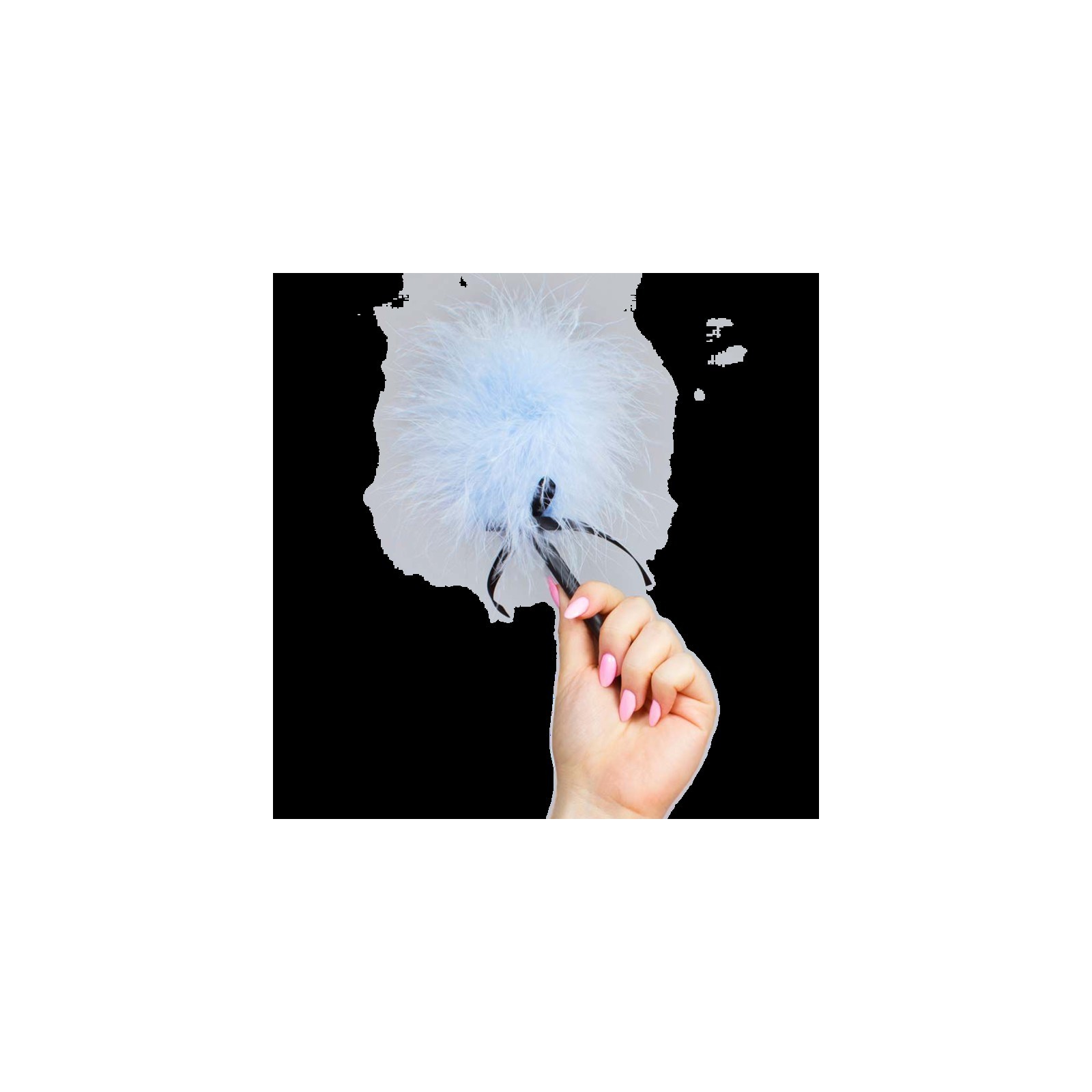 Secretplay Marabou Feather Duster Blue for Sensual Play