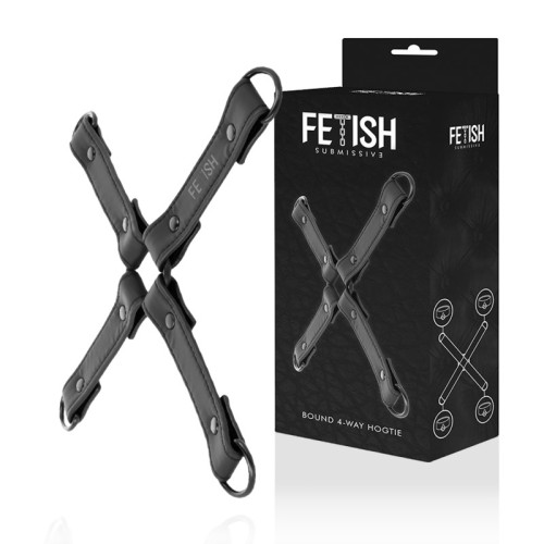 Fetish Submissive Vegan Leather Bondage Connector