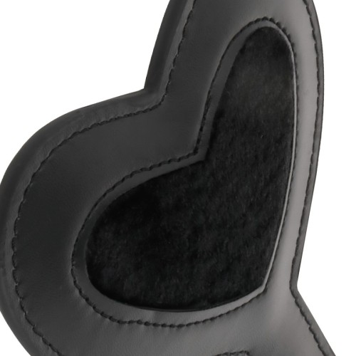 Darkness Black Velour Fetish Love Paddle