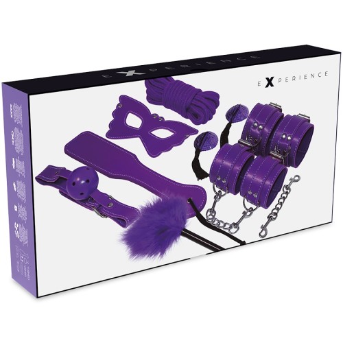 Purple BDSM Bondage Fetish Kit