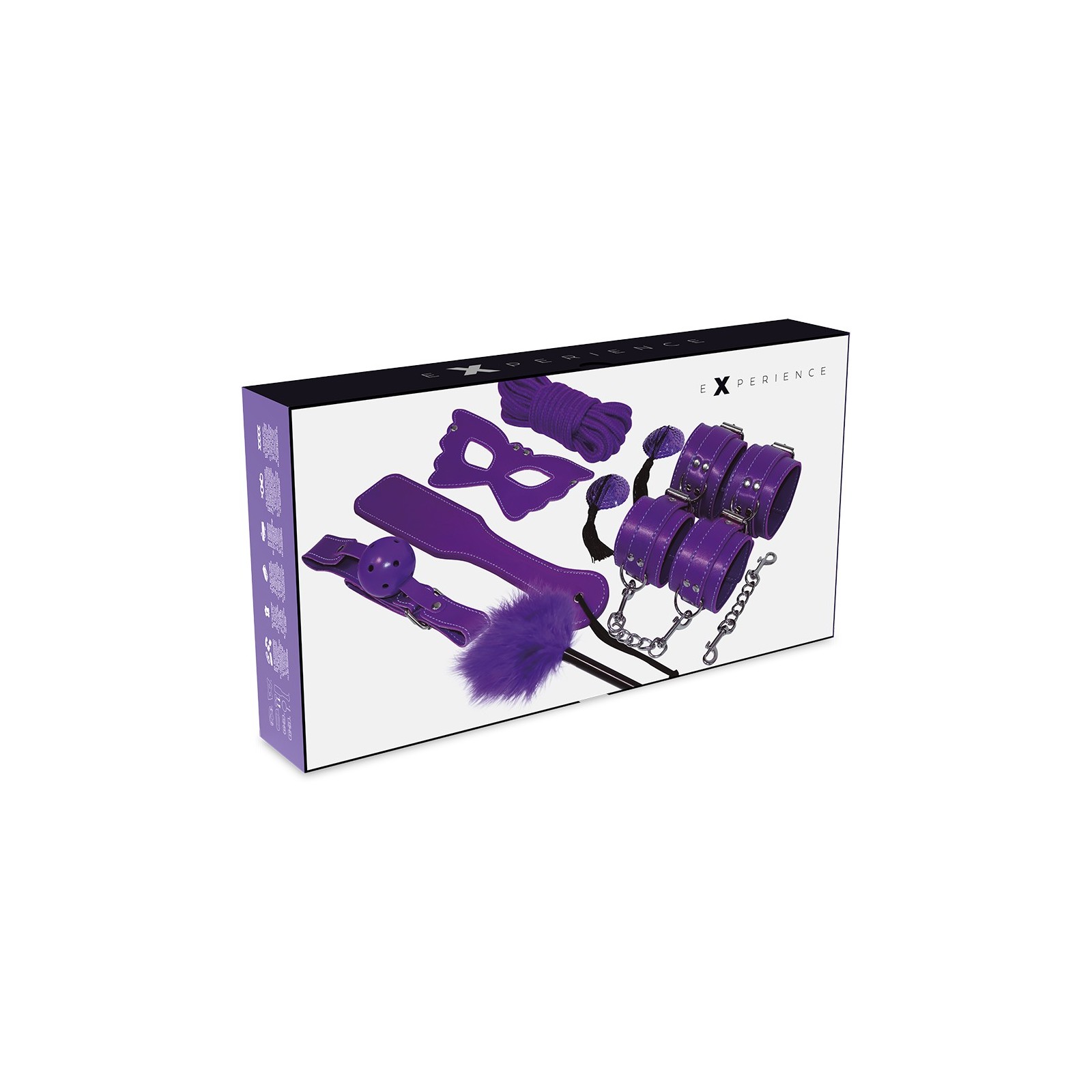 Purple BDSM Bondage Fetish Kit