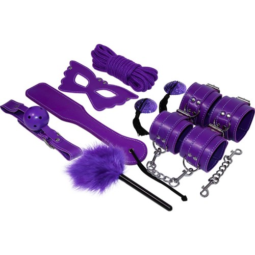 Bondage Bondage Bdsm Fetish Kit Serie Purple