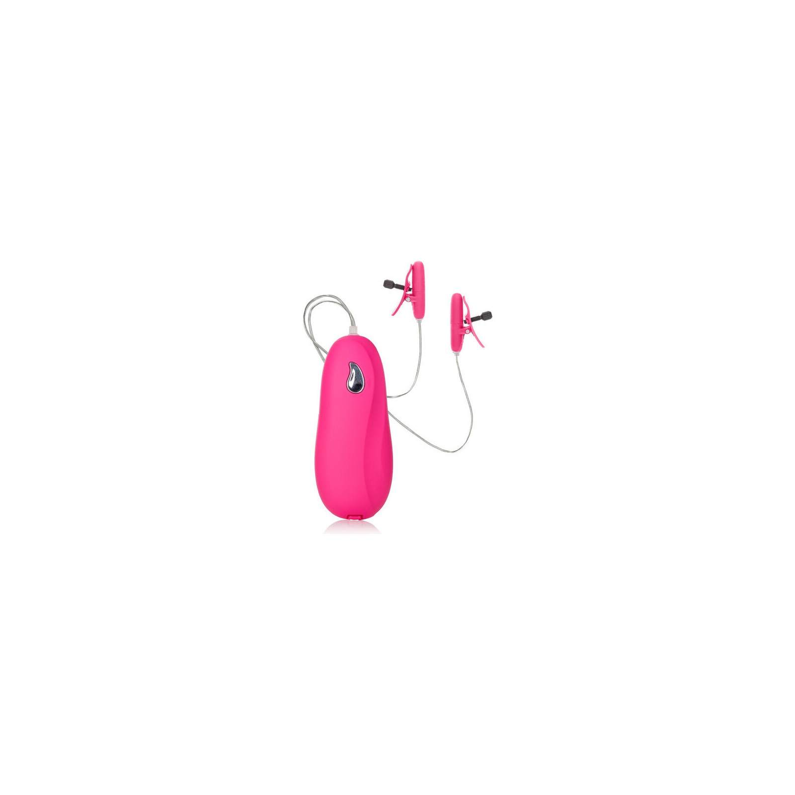 Vibrating Nipple Clamps Pink - Pleasure and Excitement