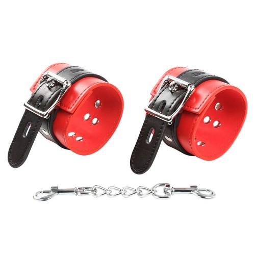 Stylish Locking Wrist Restraints for Bondage Play