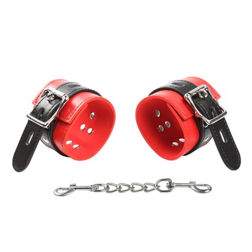 Stylish Locking Wrist Restraints for Bondage Play