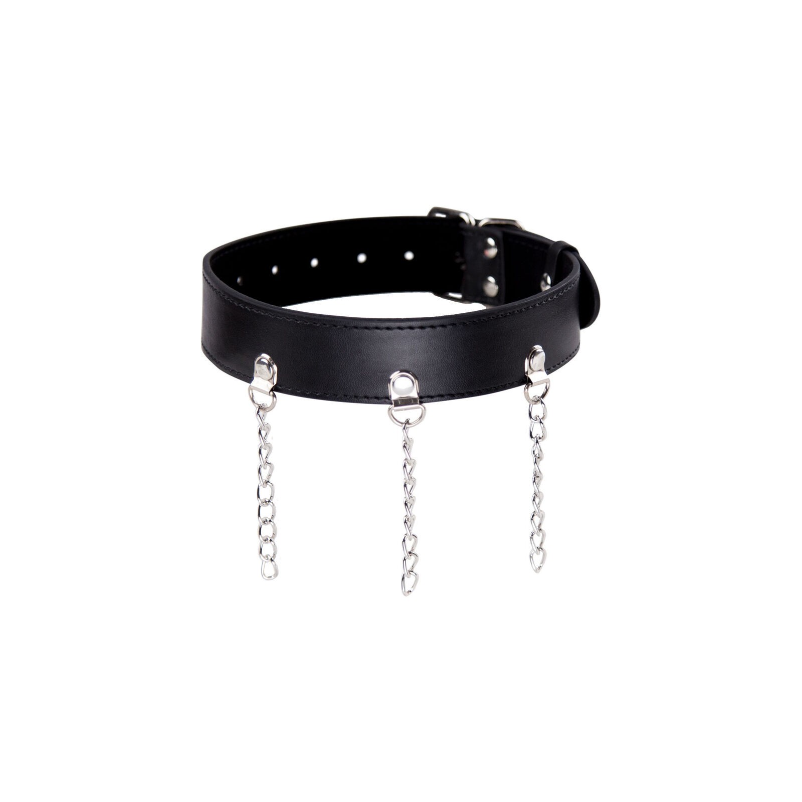 Fetish Collar with Rings - Unique Accessory