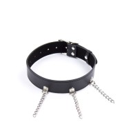 Fetish Collar with Rings - Unique Accessory