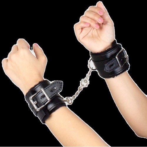 Secretplay Black Bondage Handcuffs