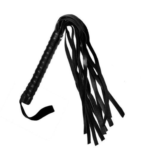 Black Bondage Whip for BDSM Play