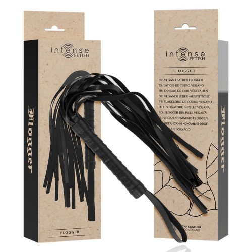 Intense Vegan Leather Whip for BDSM