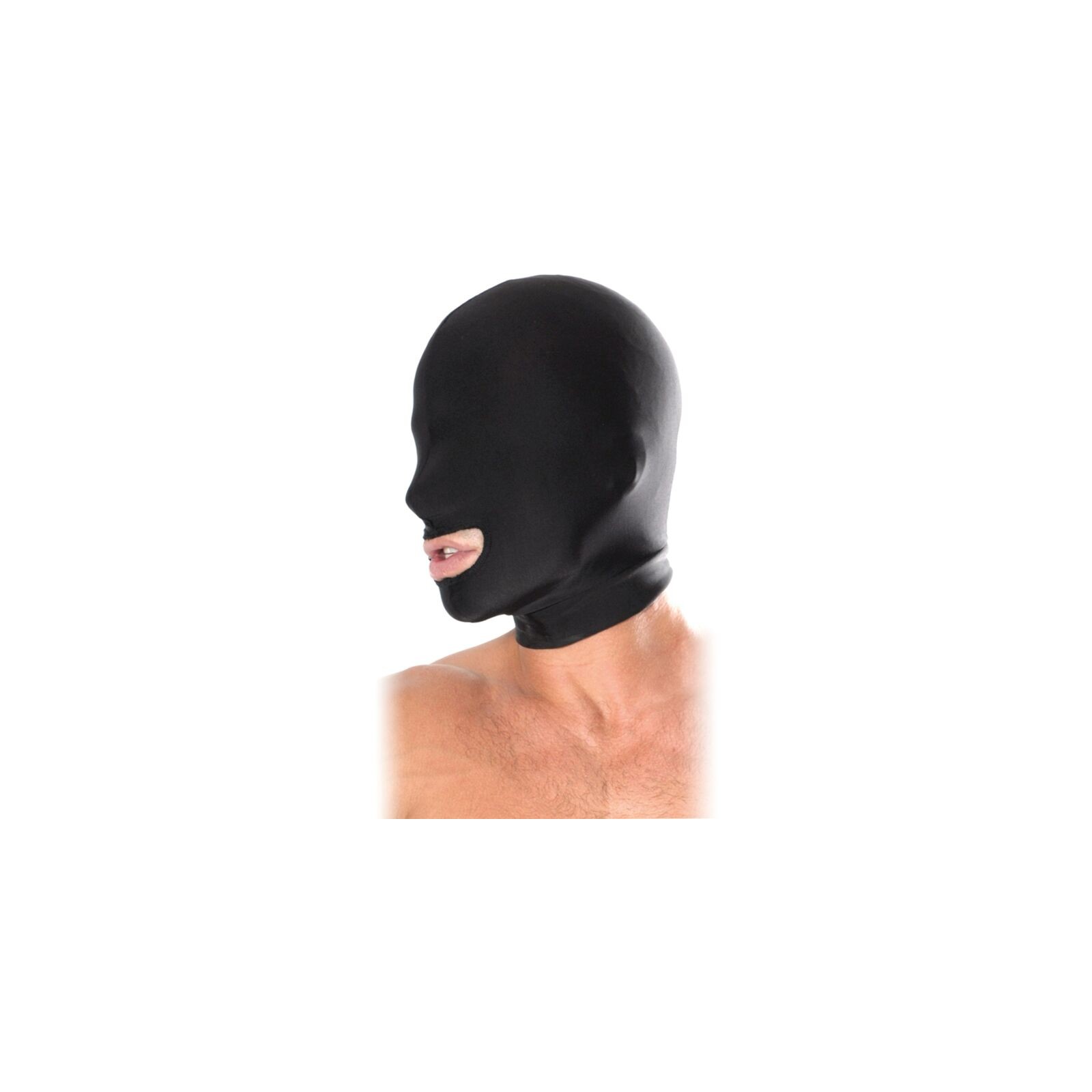 Open Mouth Balaclava Black