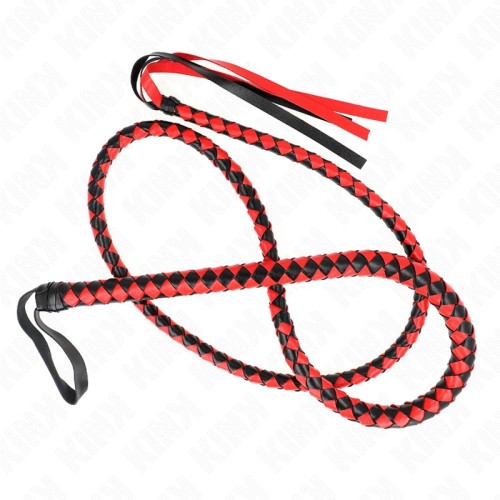 Kink Látigo De Serpiente Largo Rojo 210 Cm