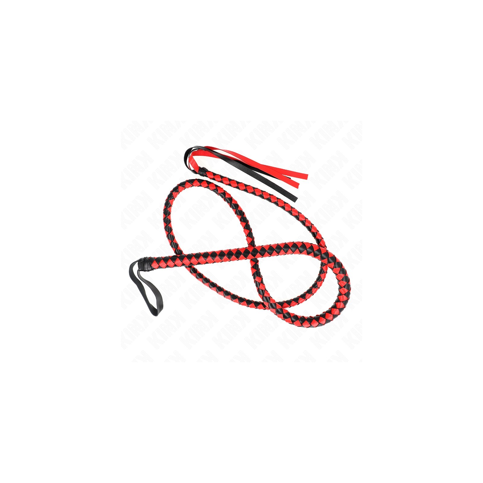 Kink Long Red Snake Whip 210cm