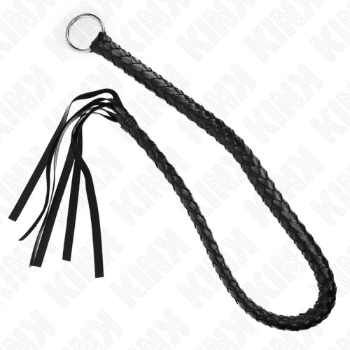 Kink Snake Whip Hand Ring Black 65cm