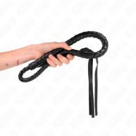 Kink Long Whip with Beads 110 cm