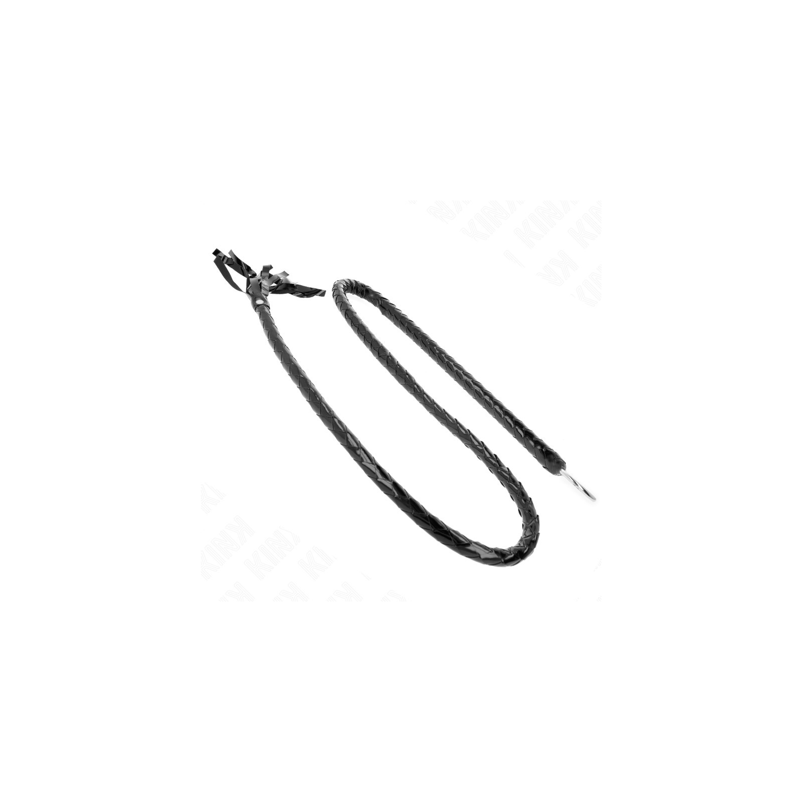 Kink Long Shiny PVC Whip 138 Cm