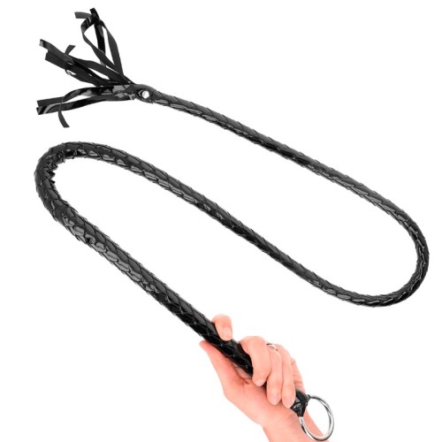 Kink Long Shiny PVC Whip 138 Cm