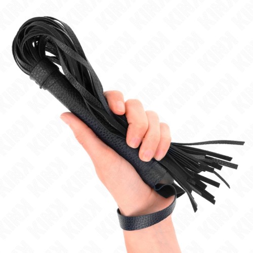 Kink Dark Blue Whip 43.5cm for BDSM Play