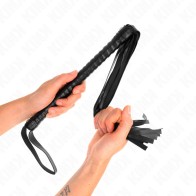 Kink Textured Handle Whip - BDSM Accessories