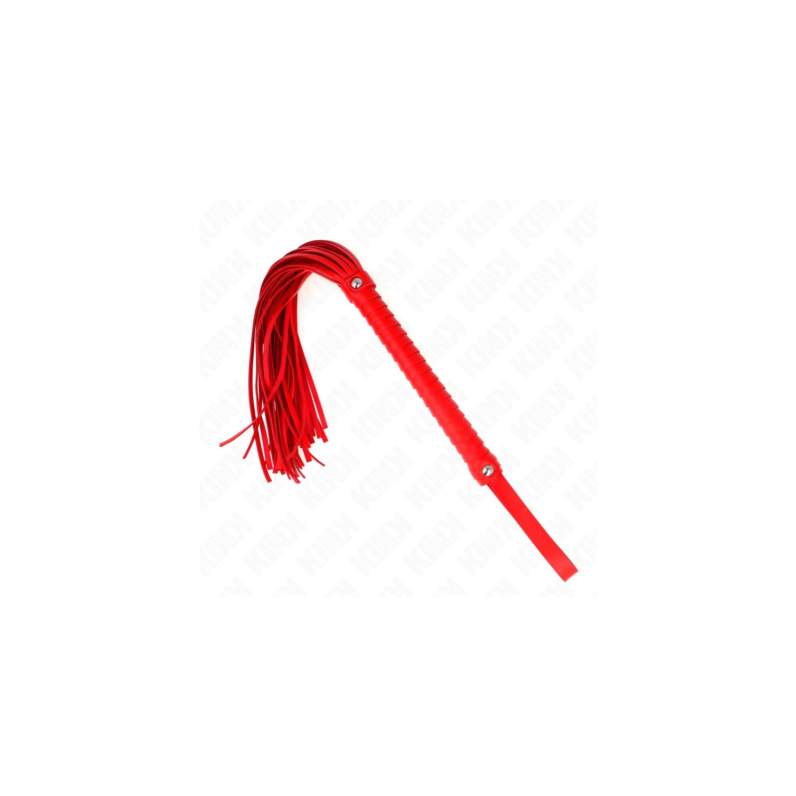 Kink Textured Red Whip for BDSM Fun