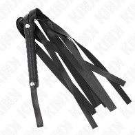 Kink Látigo De Cola Ancha Negro 48.5 Cm - Productos BDSM de Calidad